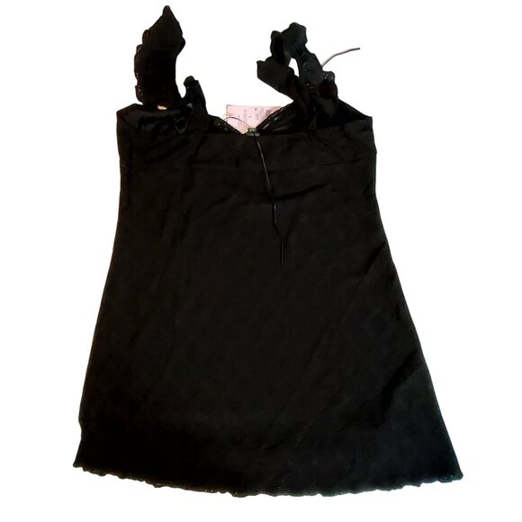 Wild Fable Off-The-Shoulder Black Lace Dress With Lining & Tags lace design - Picture 2 of 12